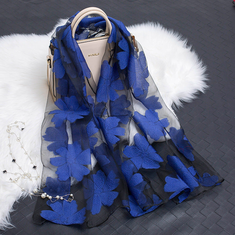 Beautiful Soft Floral Scarf