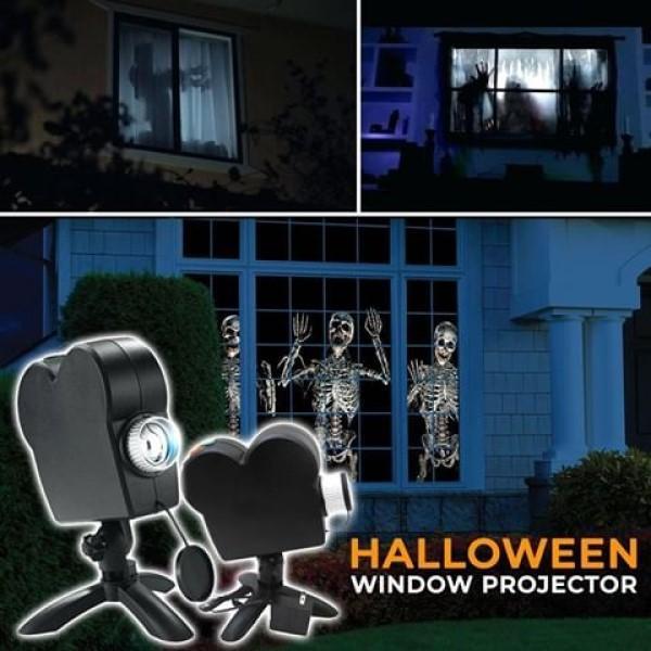 Scary Holographic Halloween Projector Lamp