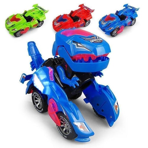 Cool Transforming Dino Car Toy - Luxicro