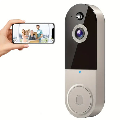 Wireless HD Security Doorbell with Night Vision