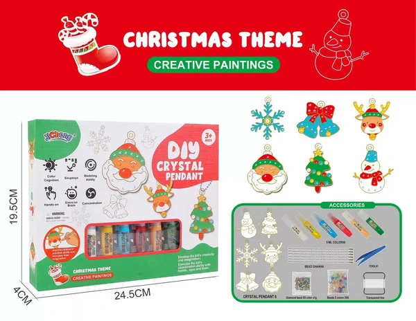 Fun Crystal Pendant Making Kit for Kids - Luxicro