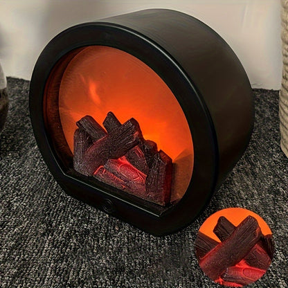 Cozy Flame Electric Fire Lamp