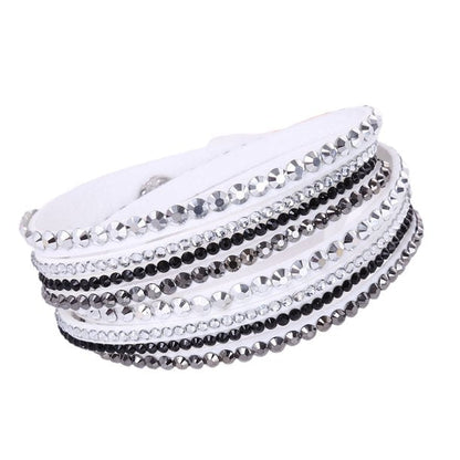 Shiny Ladies Glittering Multi Layer Bracelet