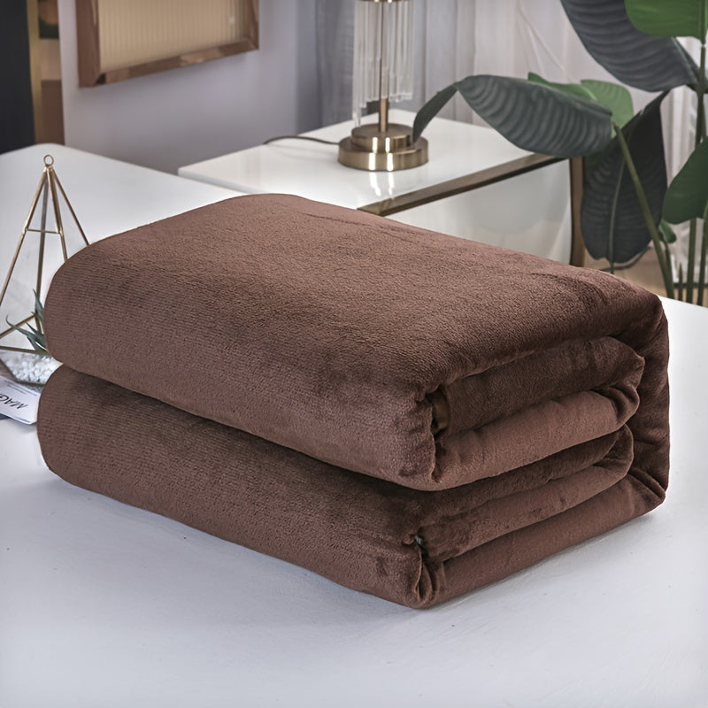 Super Soft Fuzzy Throw Blanket for Winter Warmth