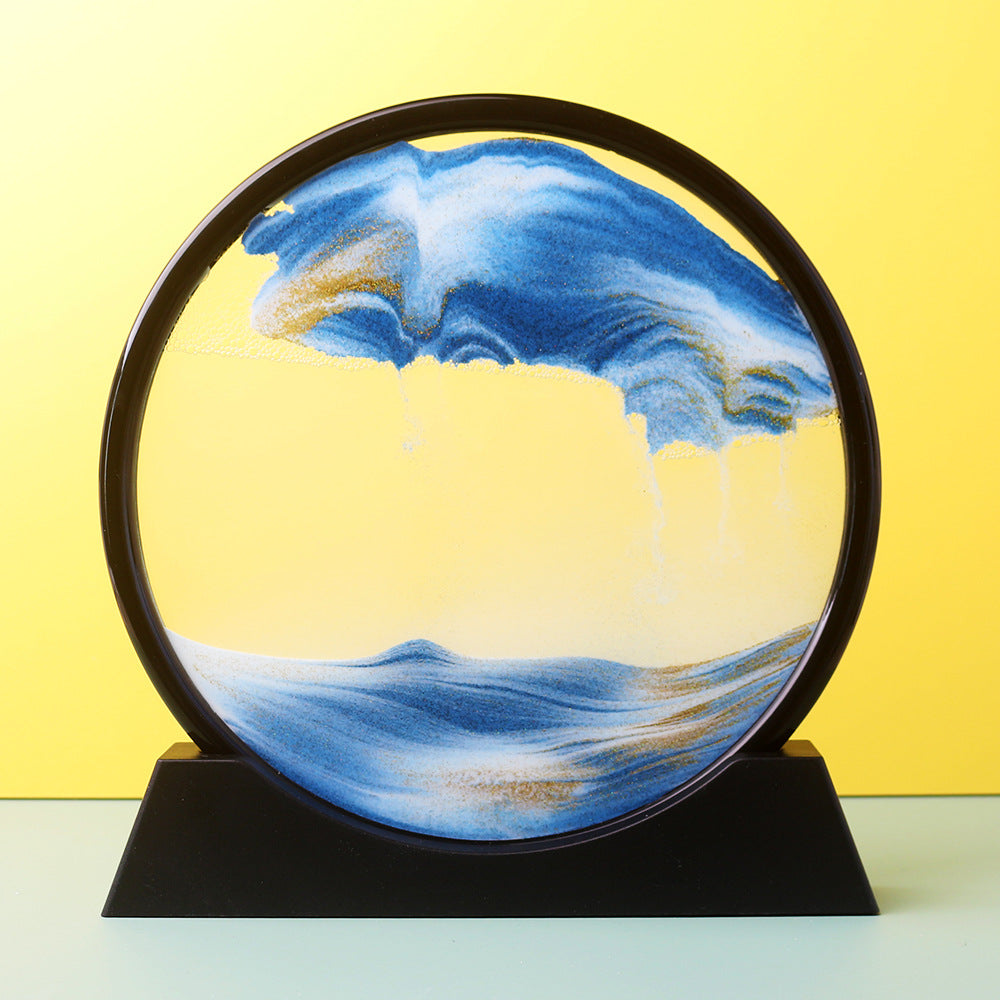 Vibrant Moving Sand Picture Frame