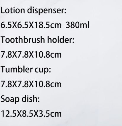 Stylish Bathroom Essentials Set