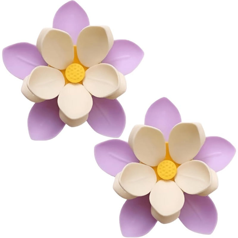 Bright Floral Refrigerator Magnet Holder