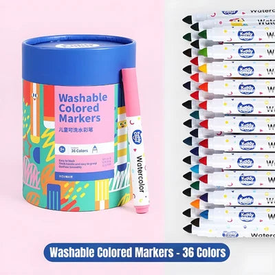 Washable Art Crayons for Kids