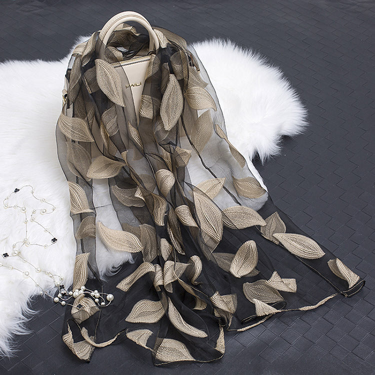 Beautiful Soft Floral Scarf