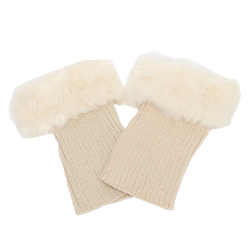 Cozy FurryLegs - Soft and Stylish Winter Leg Warmers