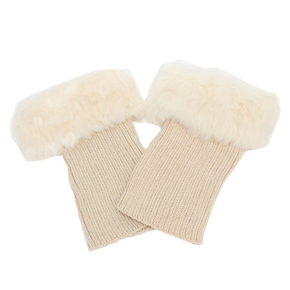Cozy FurryLegs - Soft and Stylish Winter Leg Warmers