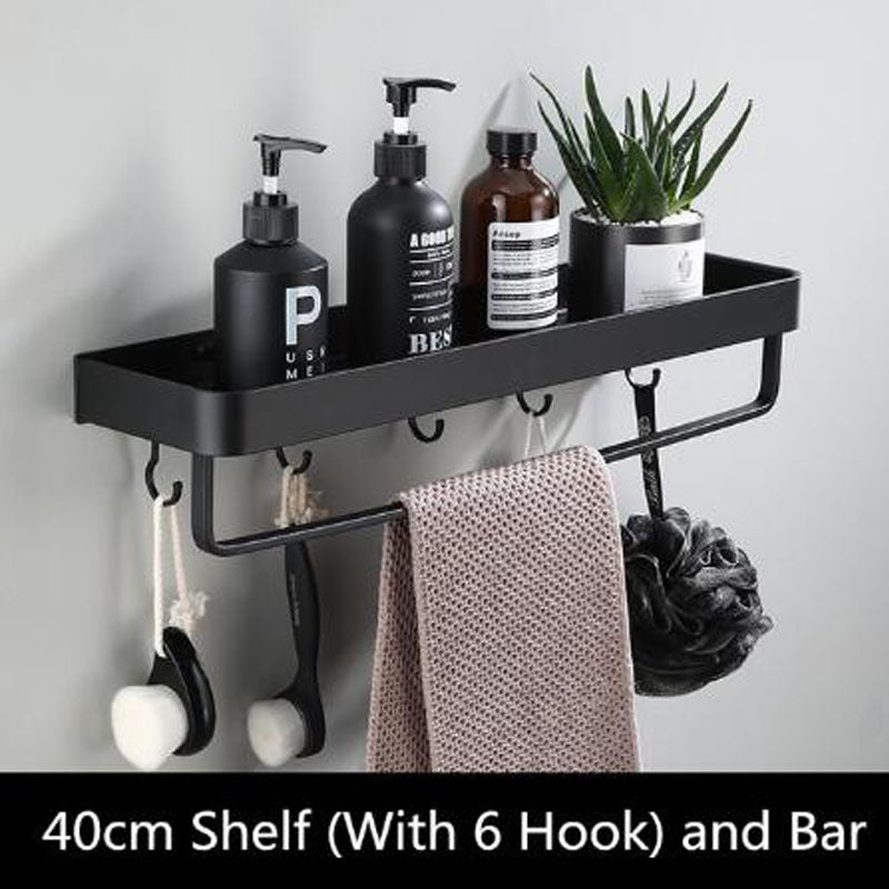 Stylish Metal Wall Mount Storage Rack