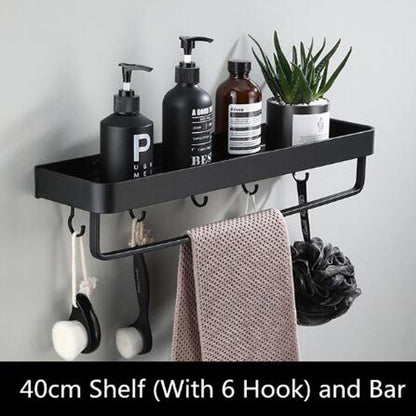 Stylish Metal Wall Mount Storage Rack