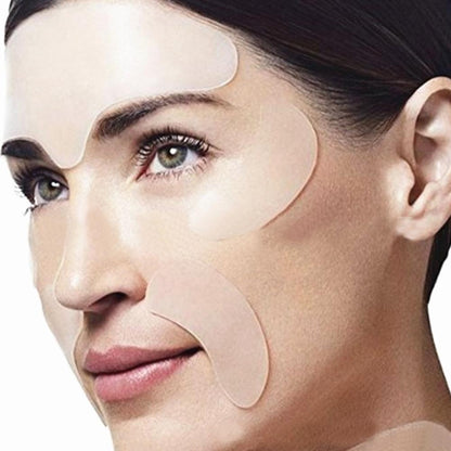 Wrinkle Reducing Silicone Face And Body Patches Set