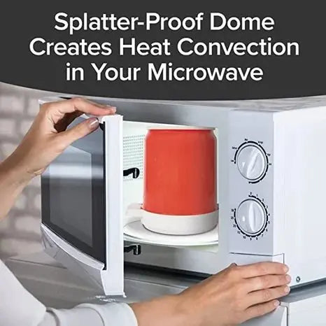 Convenient Microwave Bacon Cooker with Splash Shield