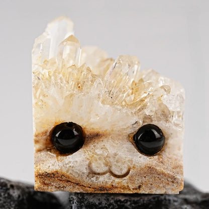 Handcrafted Natural Stone Hedgehog Decoration