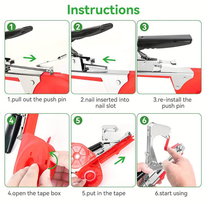 Easy Plant Support Tie Tool