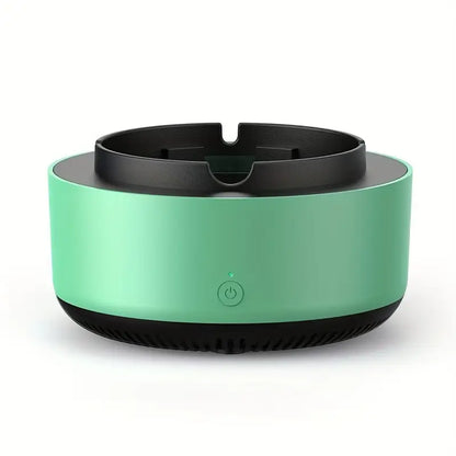 Compact Air Purifying Electric Ashtray with Odor Control