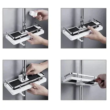 Space Saving Bathroom Wall Shelf