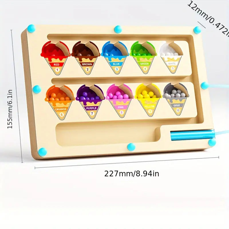 Fun Kids Magnetic Maze Puzzle Toy