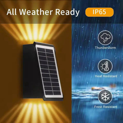 Vibrant Waterproof Outdoor LED Wall Lamp