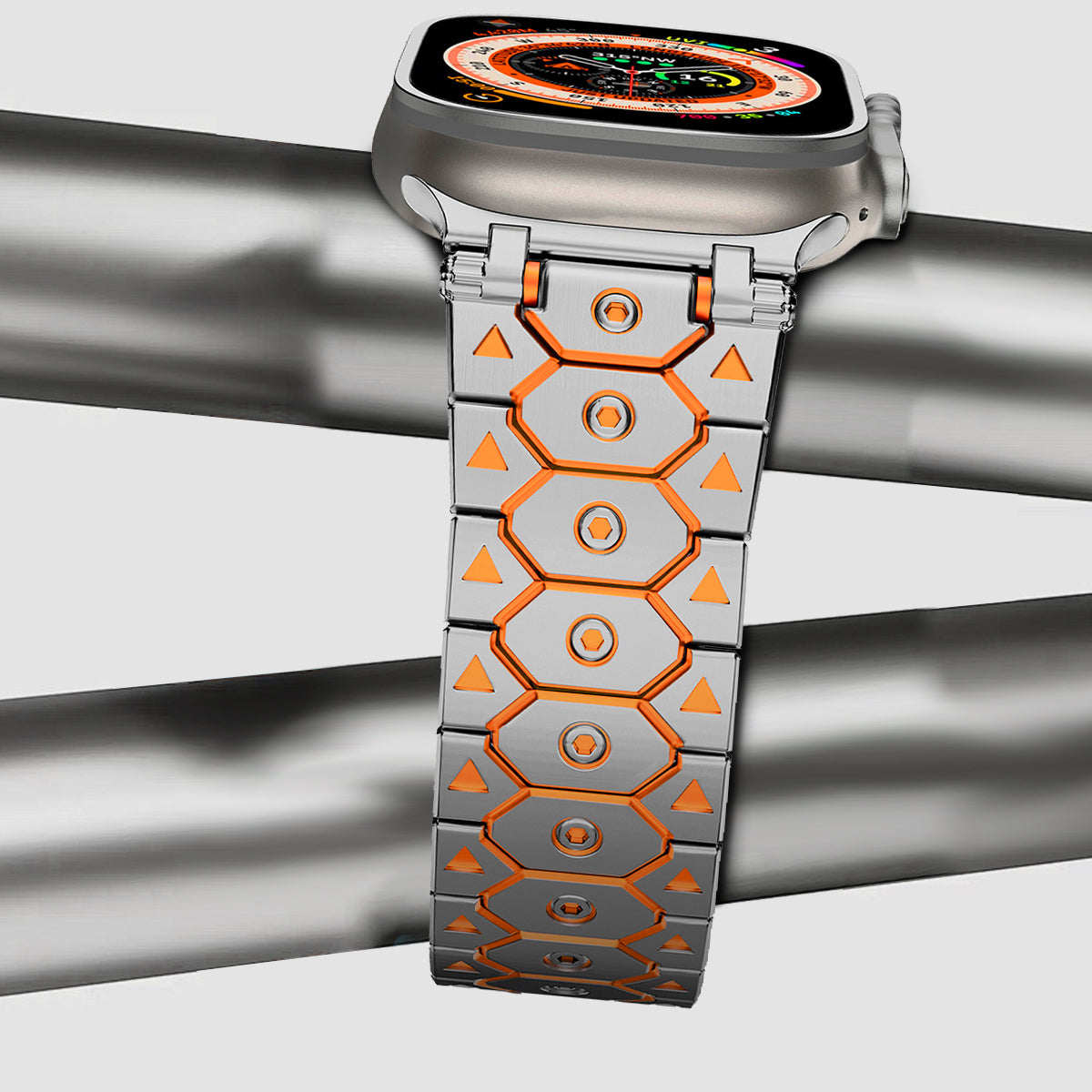 Strong Metal Apple Watch Strap