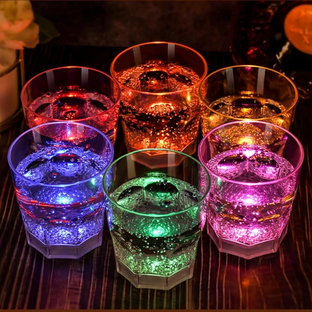 Vibrant LED Party Cups Multi Color Set