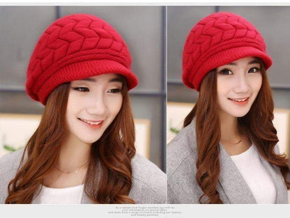 Cozy Soft Bunny Winter Hats