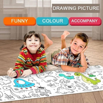Big Creative Children's Drawing Paper Roll