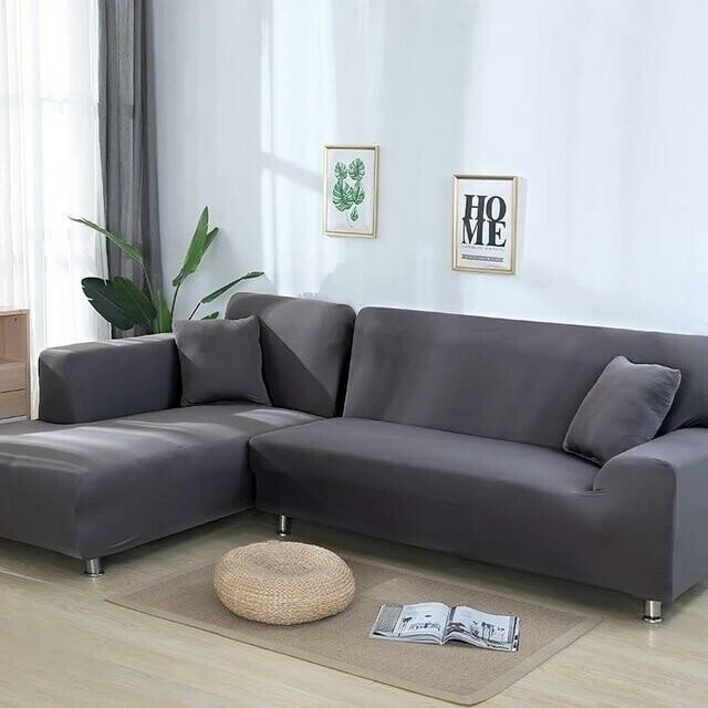 Universal Sofa Stretch Cover - Plain Colors