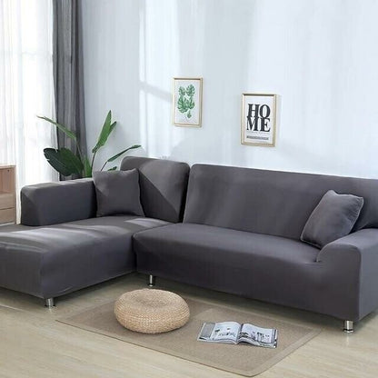 Universal Sofa Stretch Cover - Plain Colors