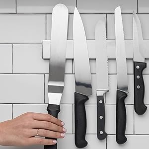Powerful Kitchen Knife Rack 14 Inch Strip