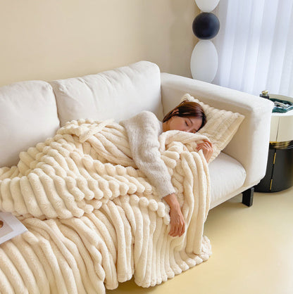 Cozy Warm Fleece Blanket for Winter Nights