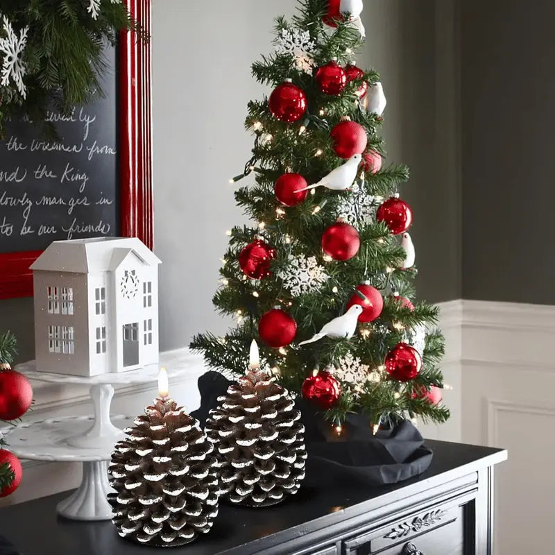 Warm Ambient Table Candle for Home Decor