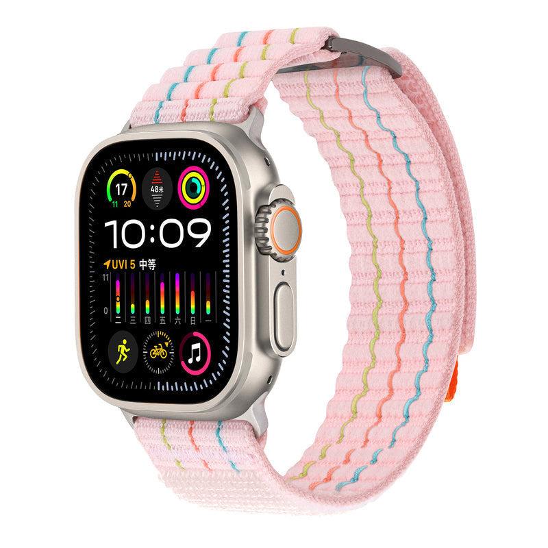 Durable Sport Loop Nylon Strap For Apple Watch