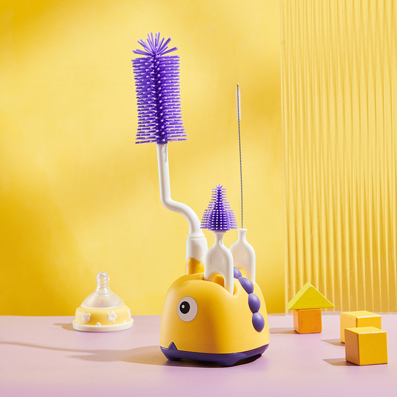 Newborn Feeding Bottle Cleaner Brush Kit - Luxicro