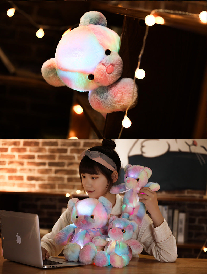 Cute LED Cuddly Bear Stuffed AnimalToy