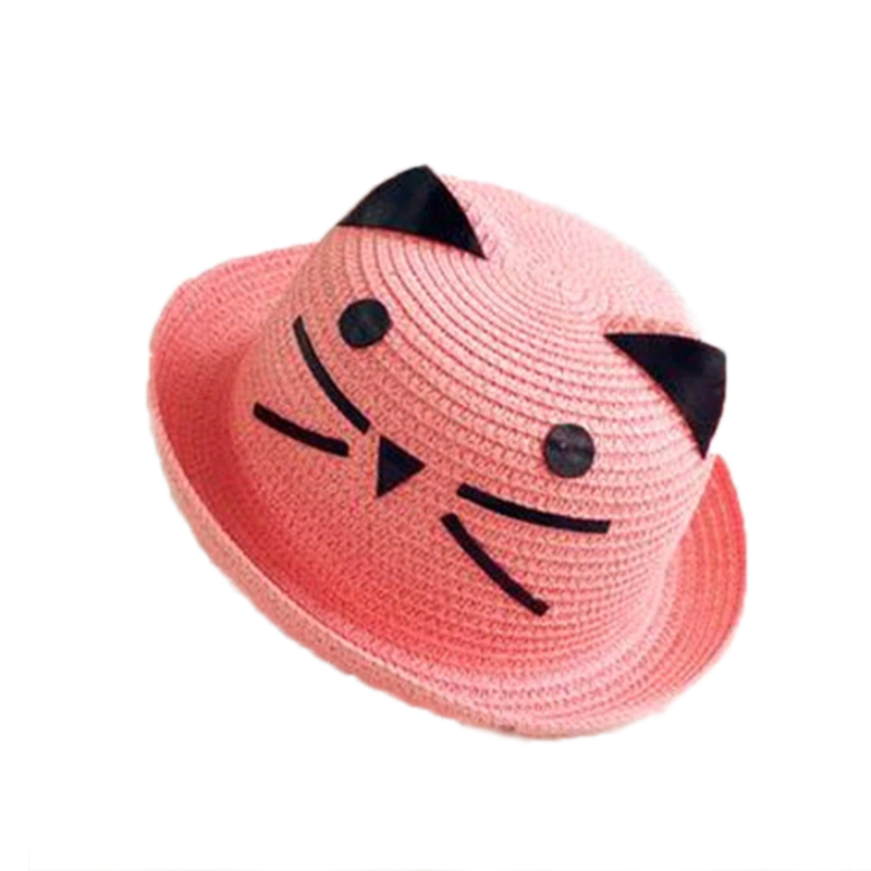 Adorable Kitty Ears Summer Hat
