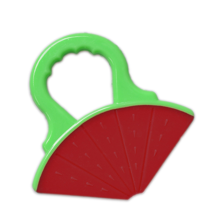 Gentle Infant Teether Toy Set with Colorful Silicone Rings