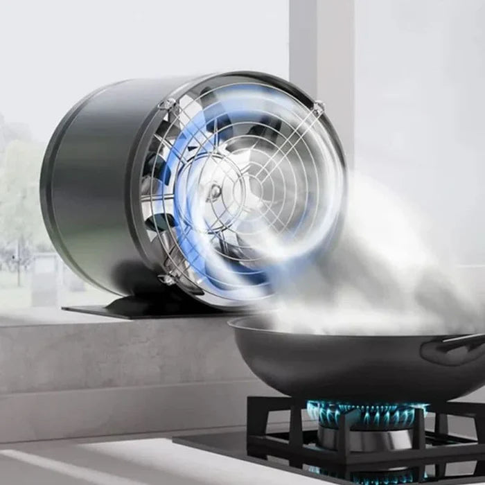 Silent Space Saving Wall Fan for Home Use
