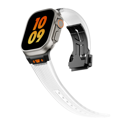 Clear Flexible Apple Watch Strap