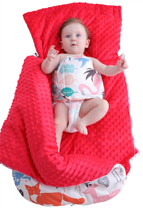 Cozy Infant Sleeper Bag with Hooded Cover