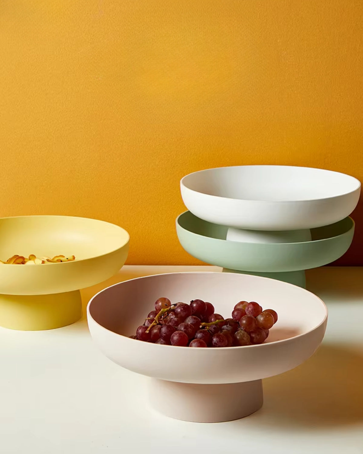 Vintage Style Clay Dinner Bowl