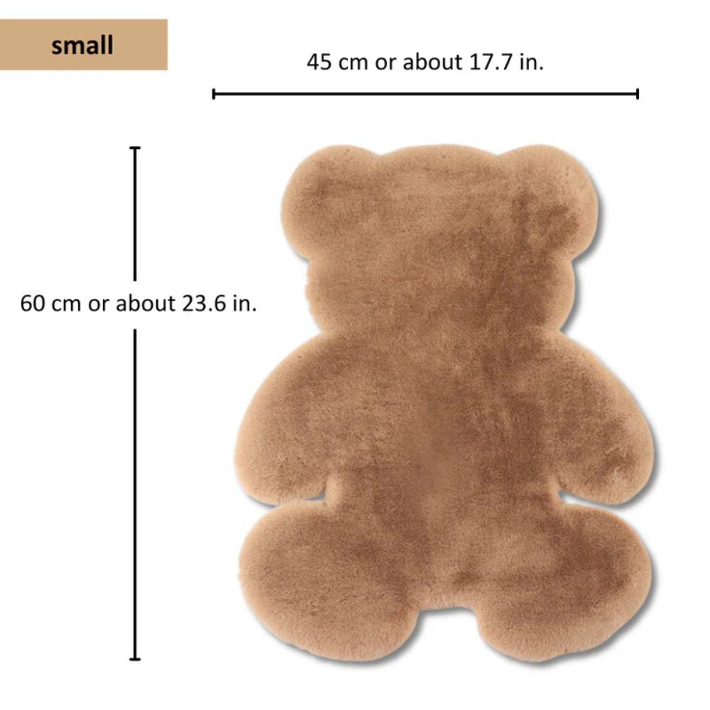 Plush Cute Teddy Bear Mat