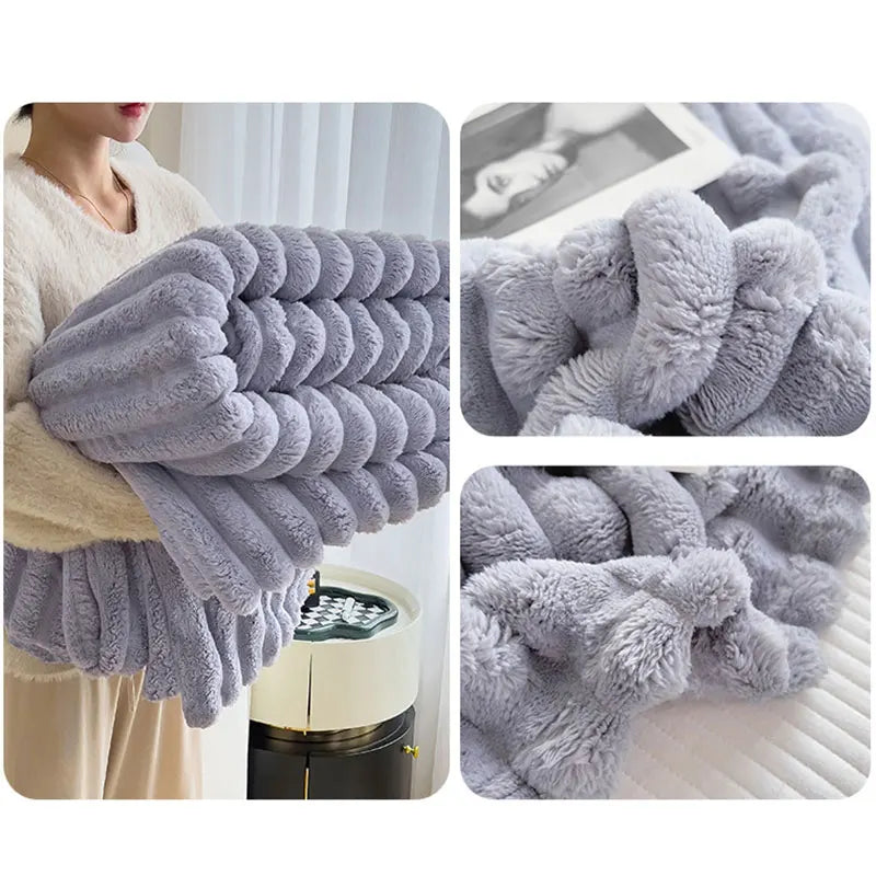 Cozy Fleece Blanket Throw