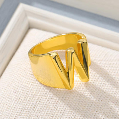 Personalized Initial Alphabet Ring