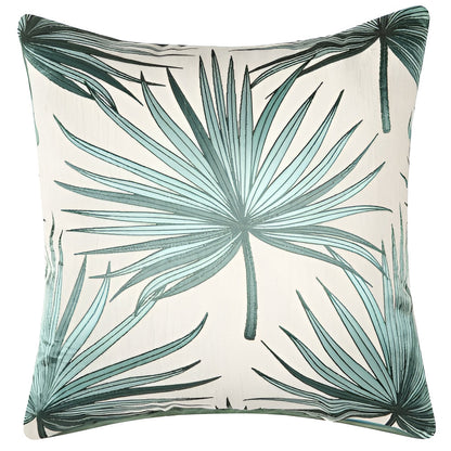 Shiny Leaf Pattern Pillow Cover