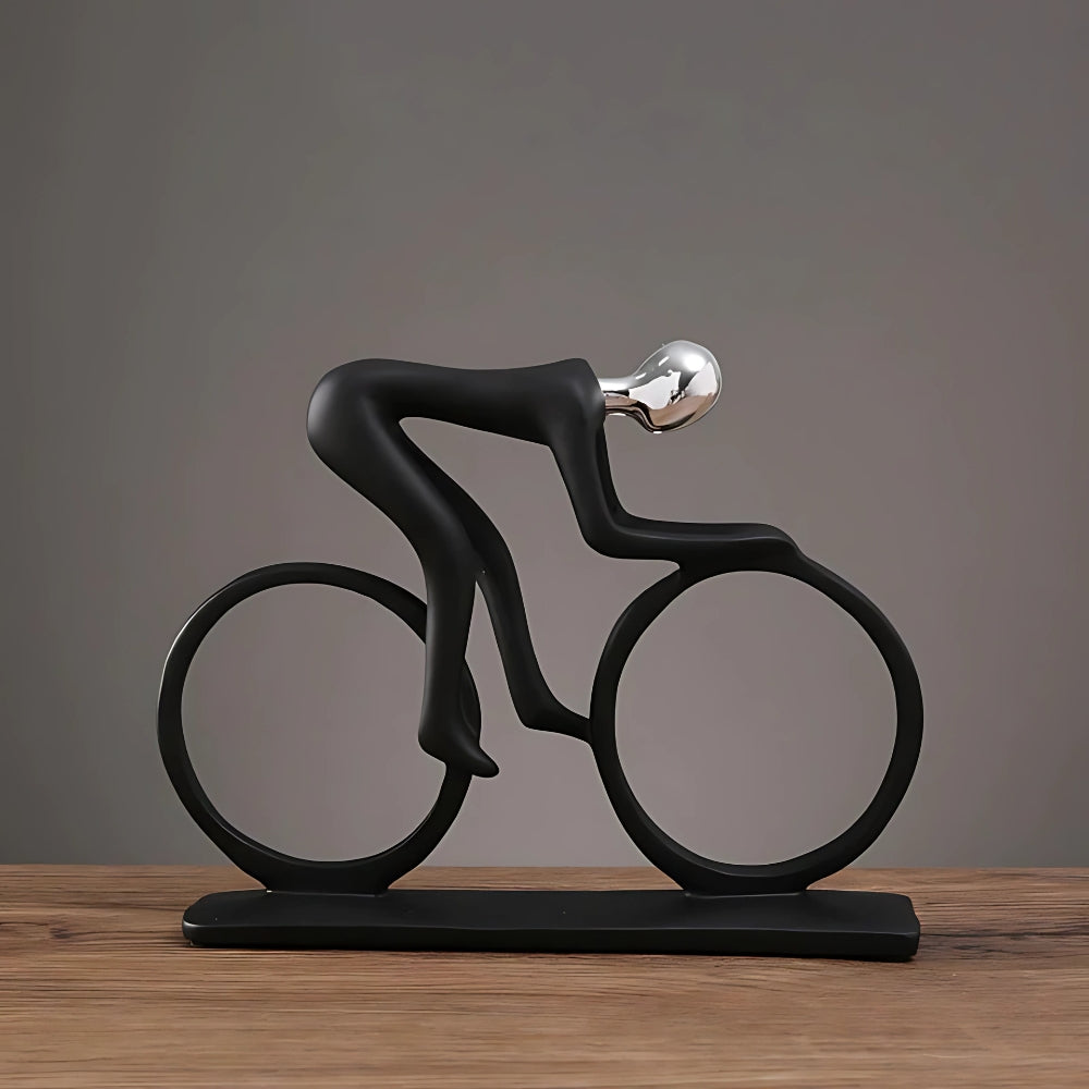 Sporty Bike Rider Figurine