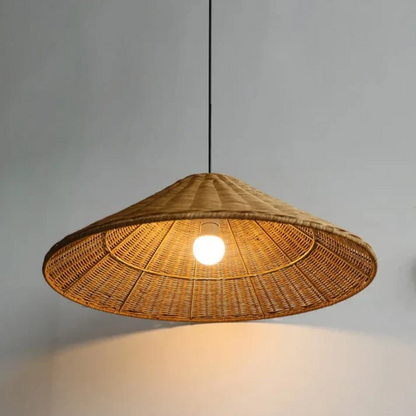 Eco Friendly Bamboo Pendant Light