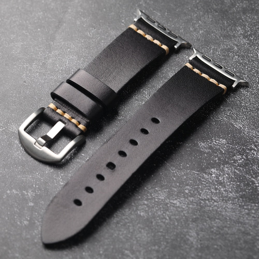 Premium Leather Strap for Apple Watch